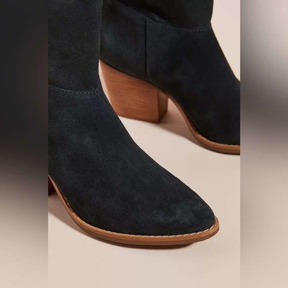 Anthropologie Matisse Soho suede back zip Western style ankle boot 7.5 - Picture 2 of 11